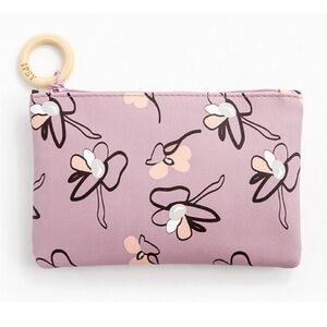 Ipsy Glam Pink Floral Cosmetic Makeup Beauty Bag April 2020